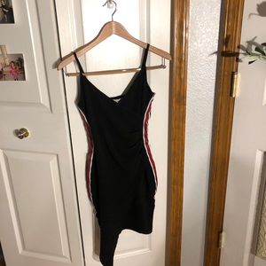 Almost famous Asymmetric Black Athletic dress